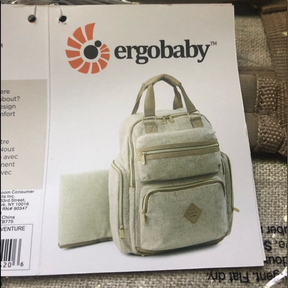 ergobaby out for adventure diaper bag